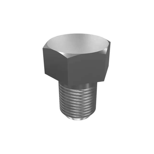 12.7mm Shaft Uzunluk Dış Hexagon Çelik Bolt