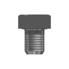 Caterpillar 12.7mm Shaft Uzunluk Dış Hexagon Çelik Bolt — açılı görünüm