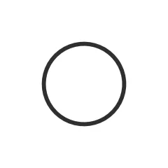 Caterpillar 55.98mm Inner Diameter Seal Ring — three-quarter view