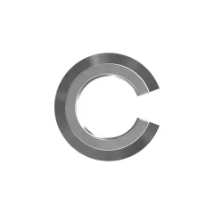 Caterpillar 19.05mm Long Chamfer End RESORTE PASADOR — vista en tres cuartos