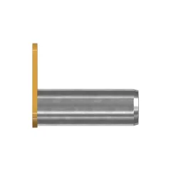 Caterpillar 89.85mm Outside Diameter Linkage Pin — three-quarter view