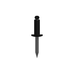 Caterpillar 4.75mm Shank Çapı Pop Rivet — açılı görünüm