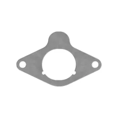 Caterpillar 0.8mm Thick Two Hole Flange Gasket — three-quarter view