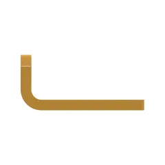Caterpillar 6mm Thick Angle Clip — açılı görünüm