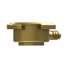 Caterpillar Radiator Neck — vista en tres cuartos