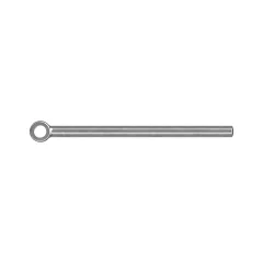 Caterpillar 215mm Çelik Göz Rod — açılı görünüm