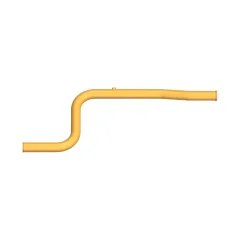 Caterpillar 34.8mm ID Water Lines BORU — açılı görünüm