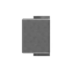 Caterpillar 22.00mm Innendurchmesser Single Tube Clamp Body — Dreiviertelansicht