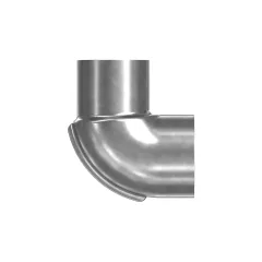 Caterpillar Air Cleaner Elbow — three-quarter view