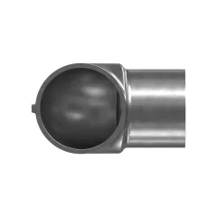 Caterpillar Air Cleaner Elbow — three-quarter view