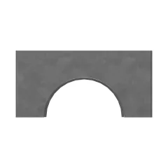 Caterpillar Engine Front Support — Dreiviertelansicht