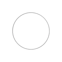 Caterpillar 419.1mm Inner Diameter Rubber D-Ring Seal — three-quarter view