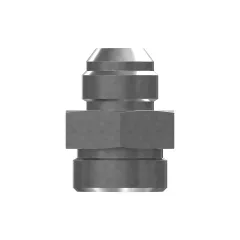 Caterpillar Hex Head 37 Degrees Flared Right O-Ring Adapt — açılı görünüm