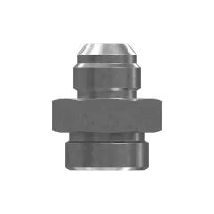 Caterpillar Hex Head 37 Degrees Flared Right O-Ring Adapt — açılı görünüm