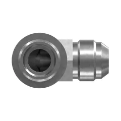 Caterpillar 7/8-14 X 7/8-14 Hex Head 90 Dereceler Elbow 37 Dereceleri Flared Adapt — açılı görünüm