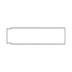 Caterpillar Oil Pan Gasket — vista de três quartos