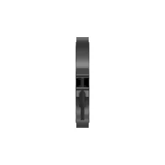 Caterpillar 146.10mm Mindest-Innendurchmesser Band V Klemme — Dreiviertelansicht