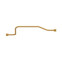 Caterpillar tubo de aço do sistema de refrigeração do diâmetro exterior 9.52mm — vista de três quartos