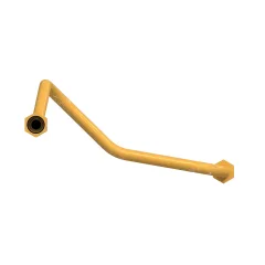 Caterpillar tubo de aço do sistema de refrigeração do diâmetro exterior 9.52mm — vista de três quartos
