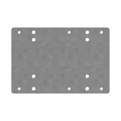 Caterpillar 3mm Cab Air Preteer Mounting Plate — açılı görünüm
