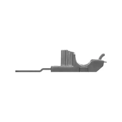 Caterpillar Wiring Ratchet Clip — açılı görünüm