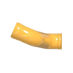 Caterpillar Engine Exhaust TUBERÍA CONJUNTO — vista en tres cuartos