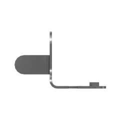 Caterpillar Right Hand Mounting Bracket — three-quarter view