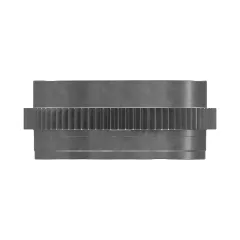 Caterpillar 81 Dentes Traseira Crankshaft Engrenagem — vista de três quartos