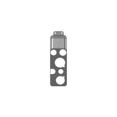 Caterpillar Hydraulic Lines Cover — açılı görünüm