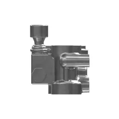 Caterpillar Hydraulic Manifold — vista de três quartos
