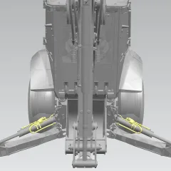 Caterpillar Stabilizer Check Valves kit — açılı görünüm