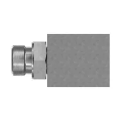 Caterpillar 1-3/16"x 7/8" 90 Adaptateur de degré de chaleur — vue de trois quarts