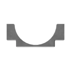 Caterpillar Water Line Tube Clamp — three-quarter view