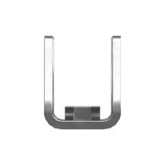 Caterpillar U Bolt Suporte Clamp — vista de três quartos
