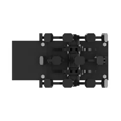 Caterpillar 610 mm (24), 1/4 Yard Pin Lock, 1 Ton Mini Kapsüller — açılı görünüm