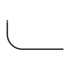 Caterpillar Fender Support — three-quarter view