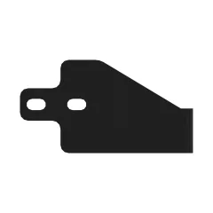 Caterpillar Hidrolik Hattı Bracket — açılı görünüm