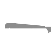 Caterpillar 6.5mm Thick Right-Hand Side Deflector — three-quarter view