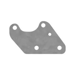 Caterpillar 10mm Thick Soporte Plate — vista en tres cuartos