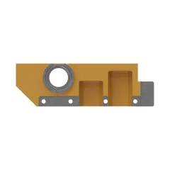 Caterpillar Idler Koruma End — açılı görünüm