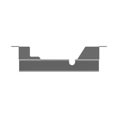 Caterpillar Rear Frame Mounting Guard — açılı görünüm