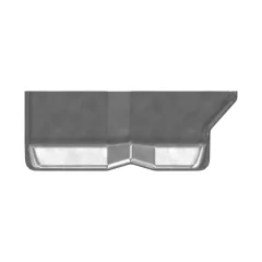 Caterpillar 1023mm Length Front Bumper — vue de trois quarts