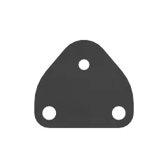 Caterpillar 6mmSa Convex Mirror Mounting Plak — açılı görünüm