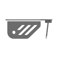 Caterpillar Flood Light Bracket — açılı görünüm