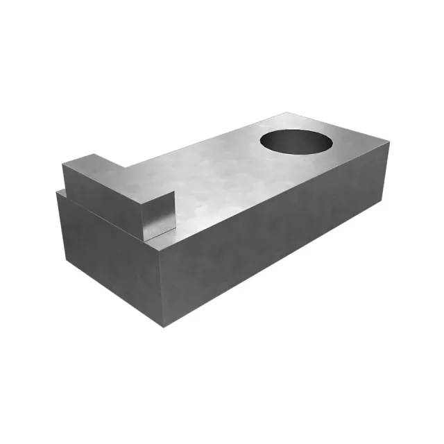 Auxiliary Hydraulic Lines Mounting Plate