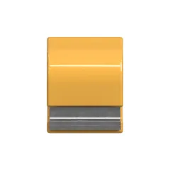 Caterpillar Tube Loop Clip — açılı görünüm