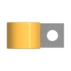 Caterpillar Tube Loop Clip — açılı görünüm