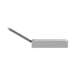 Caterpillar 6mm Thick Sensor Shield — vue de trois quarts