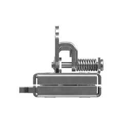 Caterpillar Cabin Door Latch — vista de três quartos