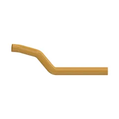 Caterpillar 72.9mm Diamètre intérieur Tube de conduites d'eau du moteur — vue de trois quarts
